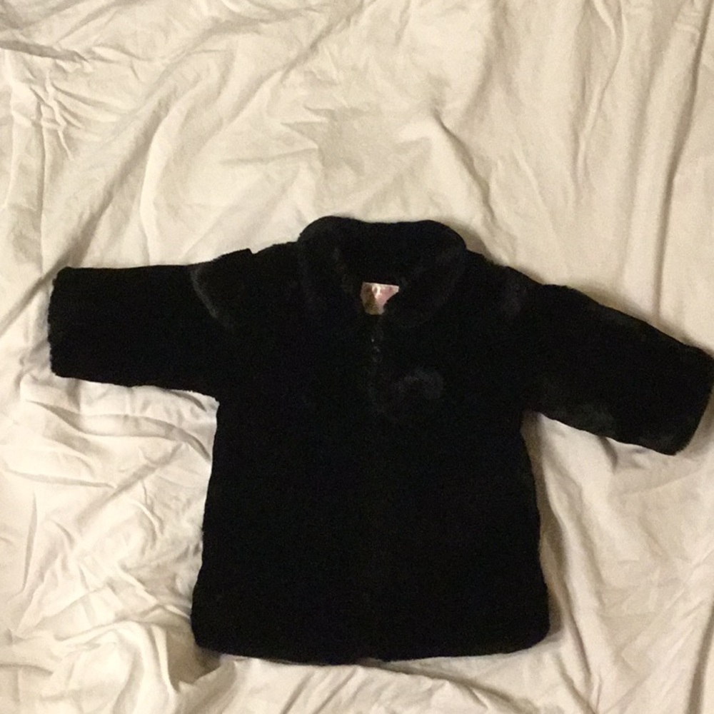 Old Navy faux fur coat.